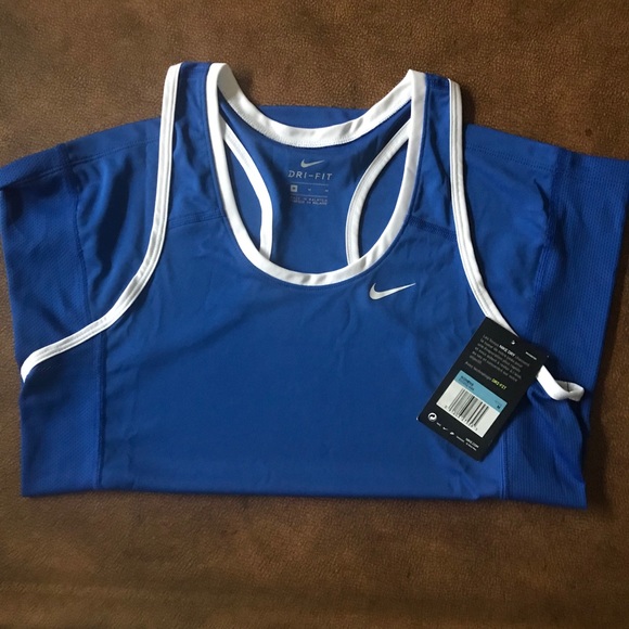 Nike Dri-Fit Razor Back Tank Top - Picture 2 of 4